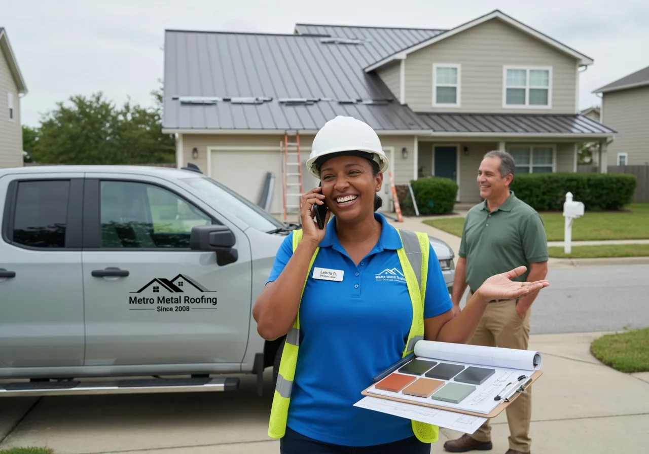 Storm Damage Metal Roof Repair in Goreville, IL